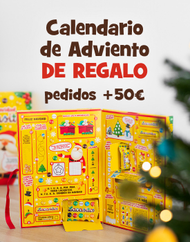 Calendario premium de regalo en pedidos +50€